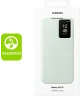 Origineel Samsung Galaxy S24 FE Hoesje Smart View Wallet Case Mint Groen