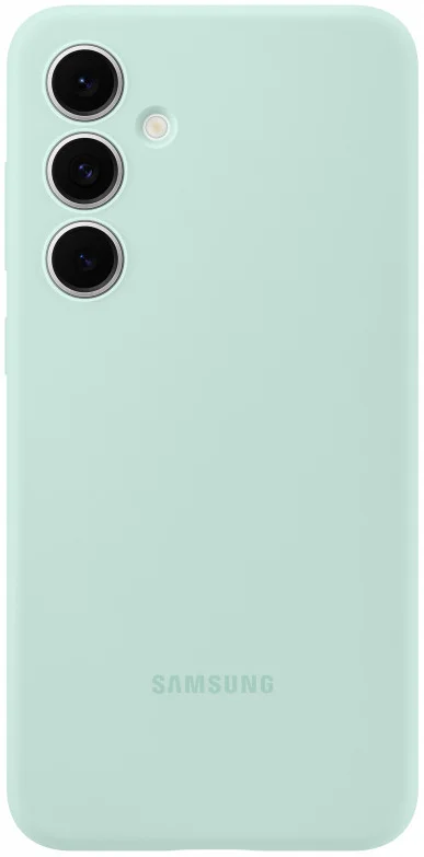 Origineel Samsung Galaxy S24 FE Hoesje Silicone Case Back Cover Groen afbeelding 1