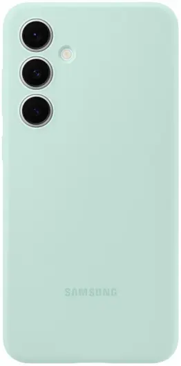 Origineel Samsung Galaxy S24 FE Hoesje Silicone Case Back Cover Groen afbeelding 1