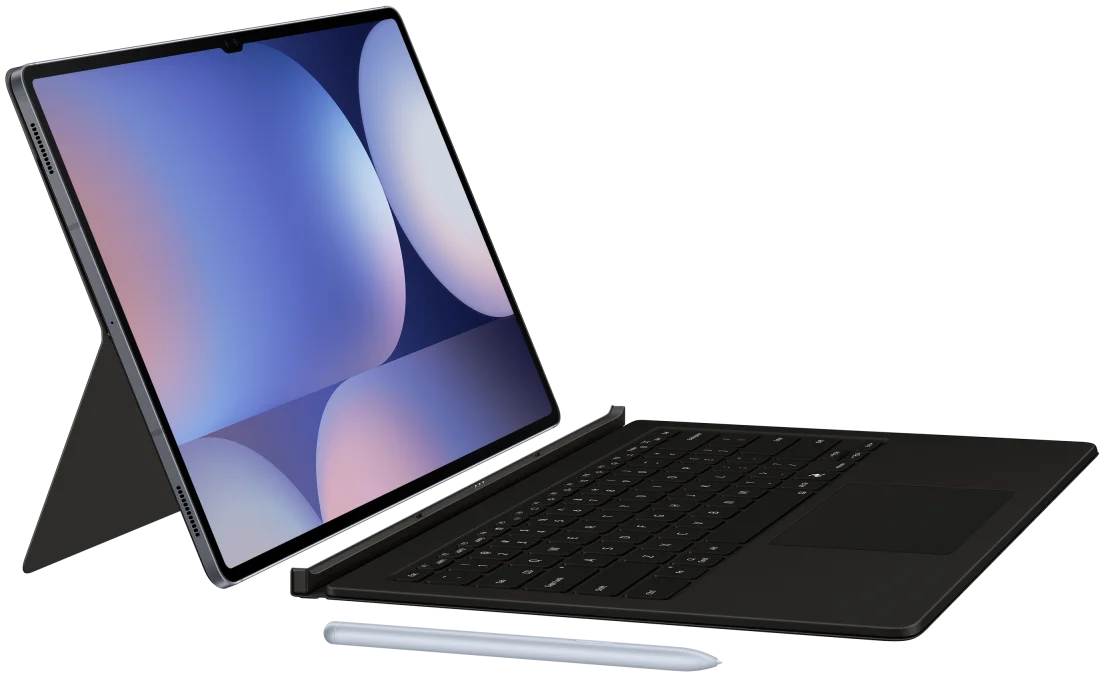 Originele Samsung Galaxy Tab S10 / S9 Ultra Hoes Keyboard Cover Zwart afbeelding 1