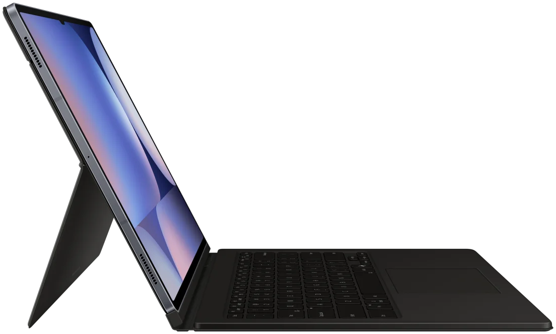 Originele Samsung Galaxy Tab S10 / S9 Ultra Hoes Keyboard Cover Zwart afbeelding 4