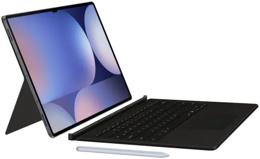 Originele Samsung Galaxy Tab S10 / S9 Ultra Hoes Keyboard Cover Zwart afbeelding 1