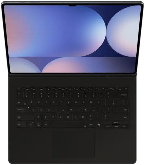 Originele Samsung Galaxy Tab S10 / S9 Ultra Hoes Keyboard Cover Zwart afbeelding 3