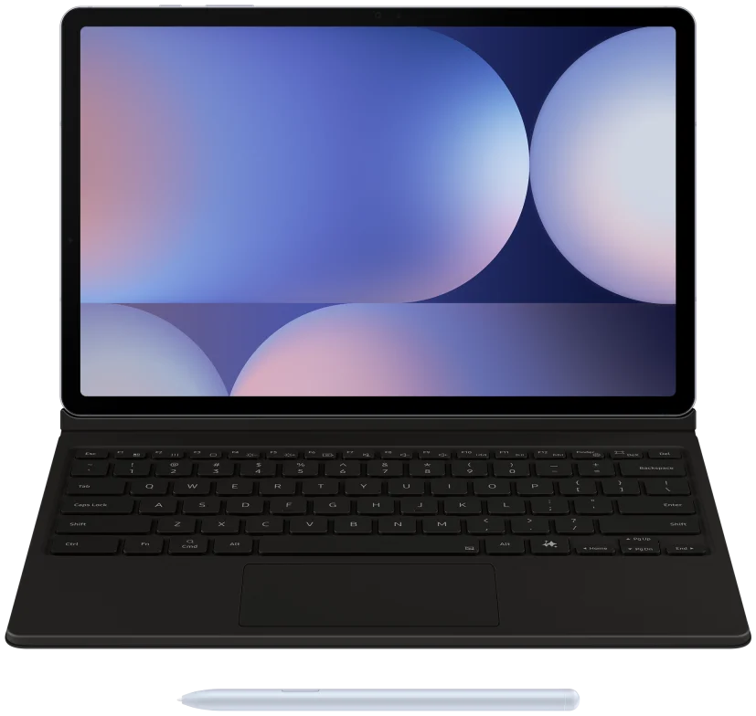 Originele Samsung Galaxy Tab S10+ / S9+ / S9 FE+ Hoes Keyboard Cover Zwart afbeelding 2