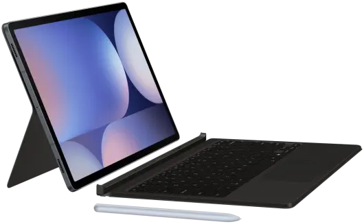 Originele Samsung Galaxy Tab S10+ / S9+ / S9 FE+ Hoes Keyboard Cover Zwart afbeelding 1