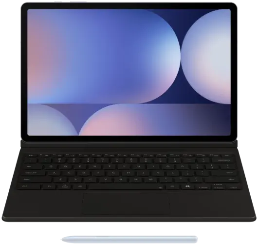 Originele Samsung Galaxy Tab S10+ / S9+ / S9 FE+ Hoes Keyboard Cover Zwart afbeelding 2