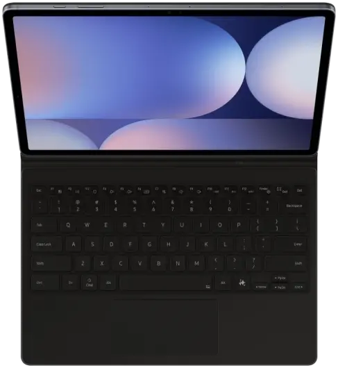 Originele Samsung Galaxy Tab S10+ / S9+ / S9 FE+ Hoes Keyboard Cover Zwart afbeelding 3