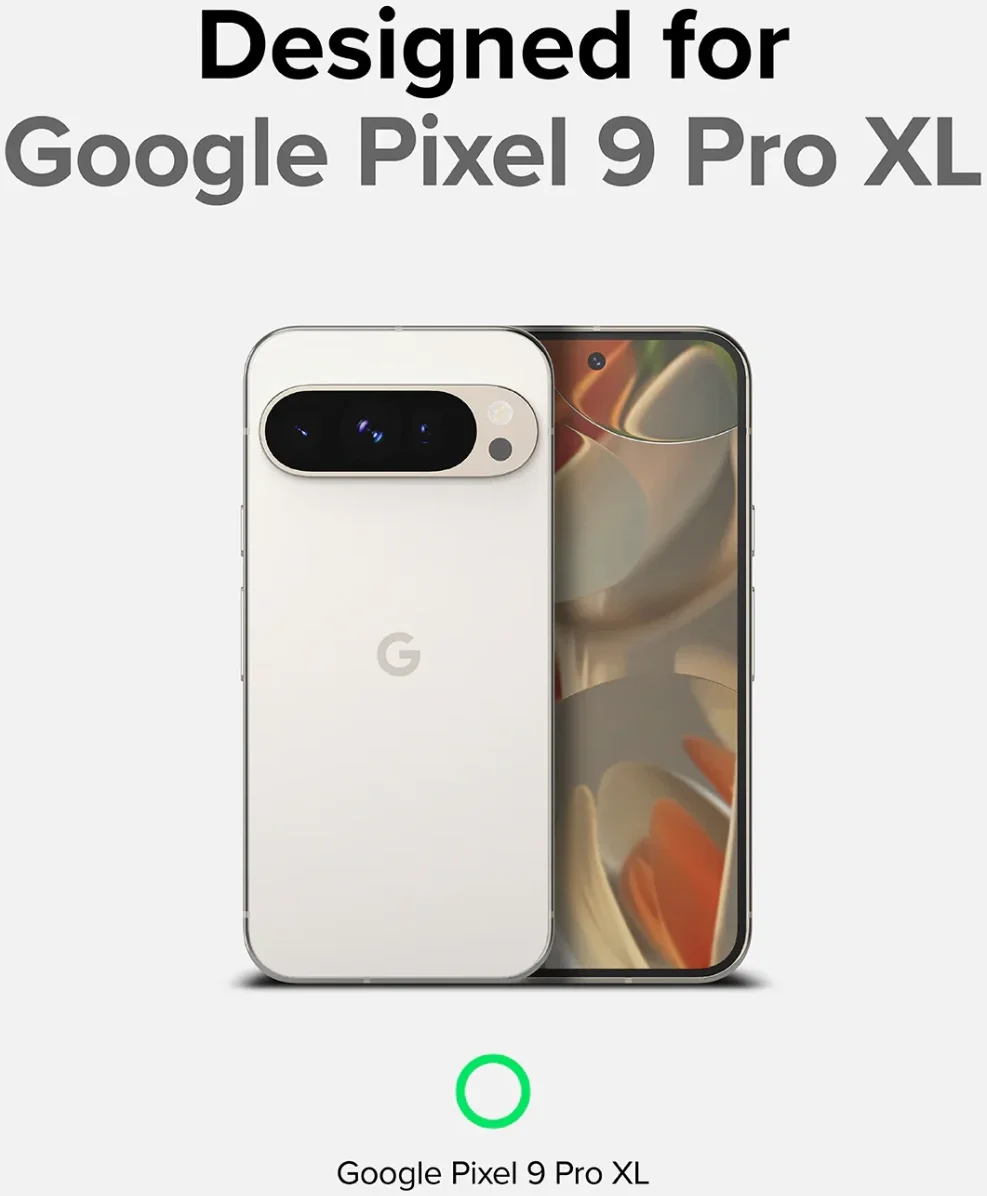 Ringke Onyx Google Pixel 9 Pro XL Hoesje Flexibel TPU Back Cover Zwart afbeelding 2