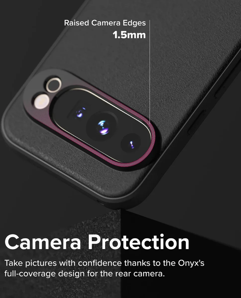 Ringke Onyx Google Pixel 9 Pro XL Hoesje Flexibel TPU Back Cover Zwart afbeelding 6