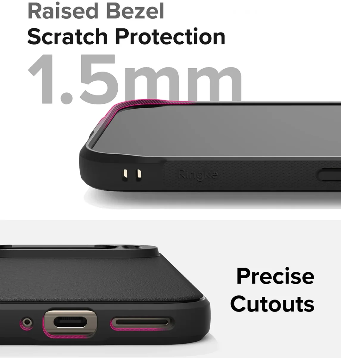 Ringke Onyx Google Pixel 9 Pro XL Hoesje Flexibel TPU Back Cover Zwart afbeelding 9