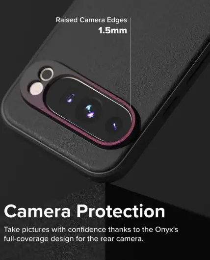 Ringke Onyx Google Pixel 9 Pro XL Hoesje Flexibel TPU Back Cover Zwart afbeelding 6