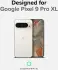 Ringke Onyx Google Pixel 9 Pro XL Hoesje Flexibel TPU Back Cover Zwart afbeelding 2