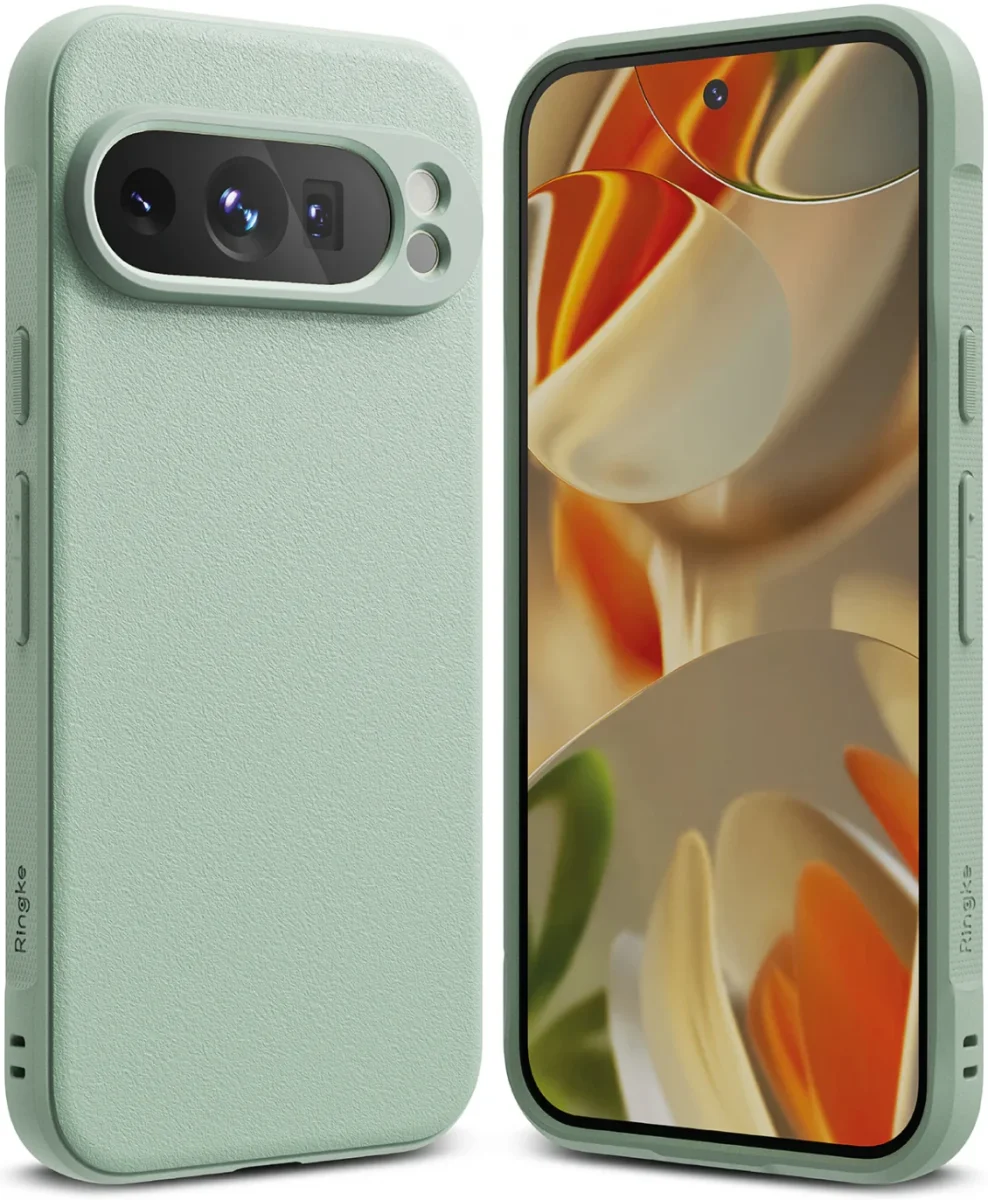 Ringke Onyx Google Pixel 9 Pro XL Hoesje Flexibel TPU Back Cover Mint Groen afbeelding 1