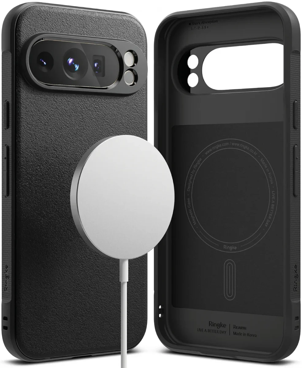 Ringke Onyx Magnetic Google Pixel 9 Pro XL Hoesje MagSafe Zwart afbeelding 1