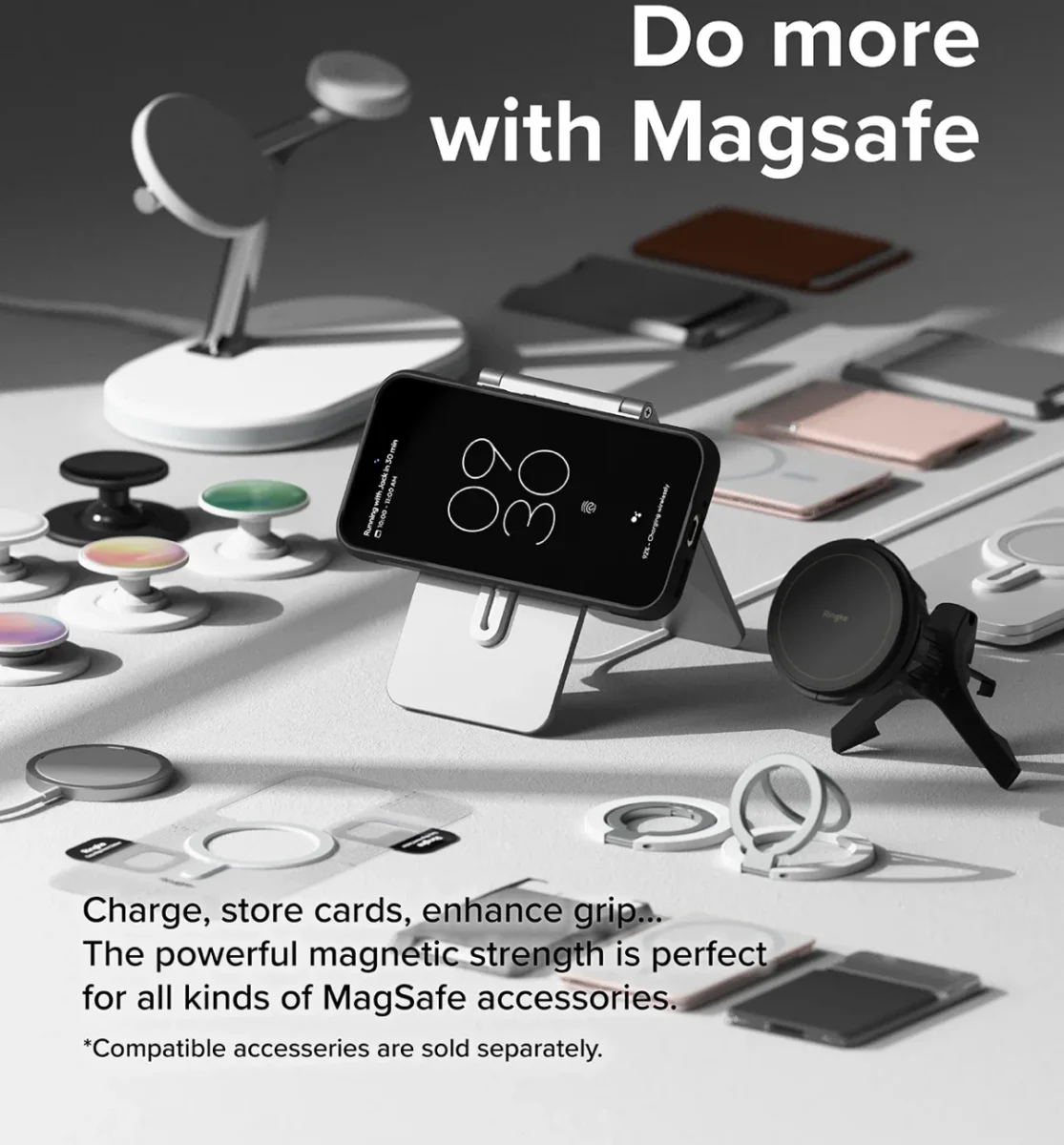 Ringke Onyx Magnetic Google Pixel 9 Pro XL Hoesje MagSafe Zwart afbeelding 5