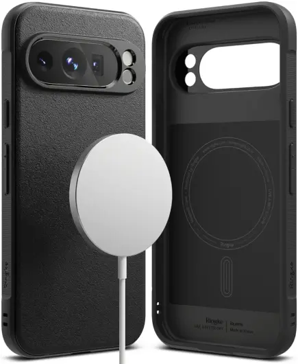 Ringke Onyx Magnetic Google Pixel 9 Pro XL Hoesje MagSafe Zwart afbeelding 1
