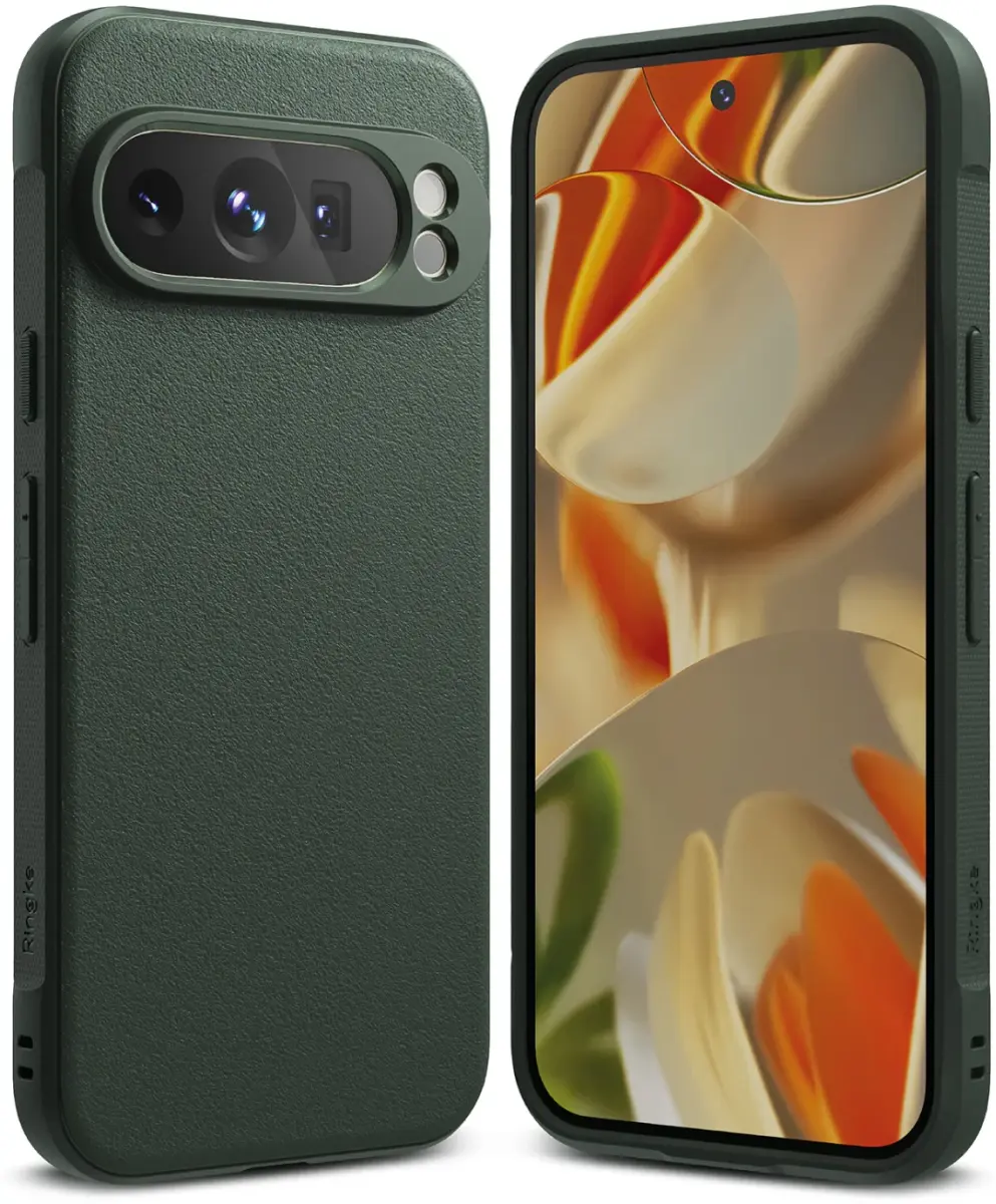 Ringke Onyx Google Pixel 9 Pro Hoesje Flexibel TPU Back Cover Groen afbeelding 1