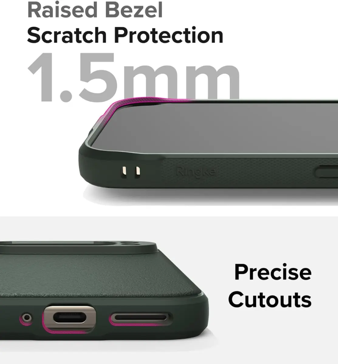 Ringke Onyx Google Pixel 9 Pro Hoesje Flexibel TPU Back Cover Groen afbeelding 9