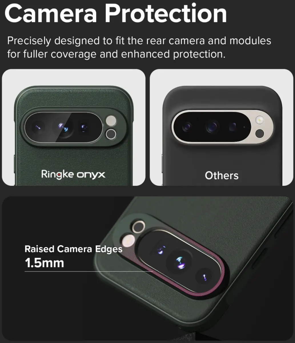 Ringke Onyx Google Pixel 9 Pro Hoesje Flexibel TPU Back Cover Groen afbeelding 10