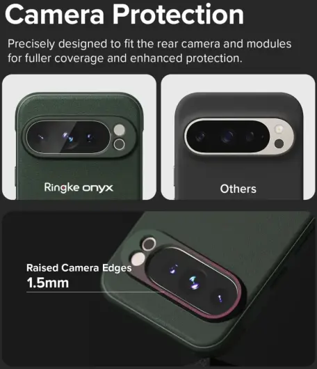 Ringke Onyx Google Pixel 9 Pro Hoesje Flexibel TPU Back Cover Groen afbeelding 10