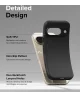 Ringke Onyx Google Pixel 9 Hoesje Flexibel TPU Back Cover Zwart