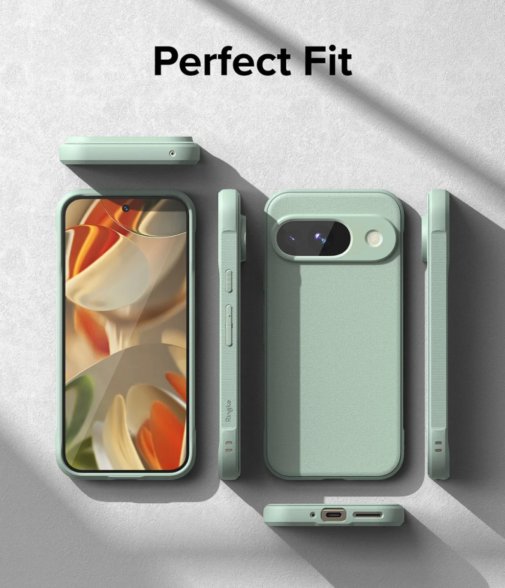 Ringke Onyx Google Pixel 9 Hoesje Flexibel TPU Back Cover Mint Groen afbeelding 11