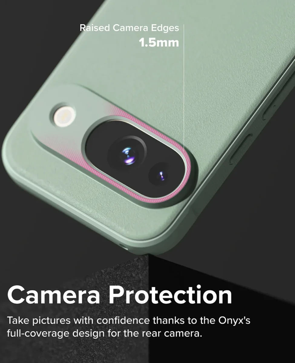 Ringke Onyx Google Pixel 9 Hoesje Flexibel TPU Back Cover Mint Groen afbeelding 5