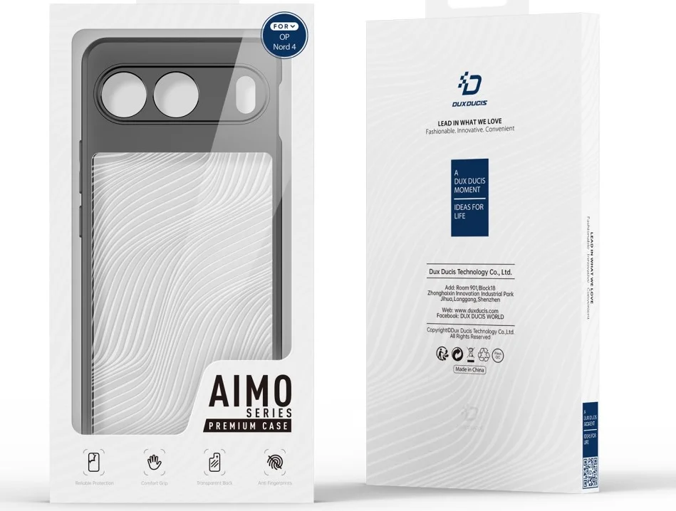 Dux Ducis Aimo OnePlus Nord 4 Hoesje Back Cover Zwart afbeelding 10