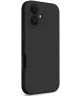 Apple iPhone 16 Hoesje met Camera Bescherming Dun TPU Back Cover Zwart