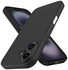 Apple iPhone 16 Hoesje met Camera Bescherming Dun TPU Back Cover Zwart afbeelding 3