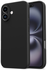 Apple iPhone 16 Hoesje met Camera Bescherming Dun TPU Back Cover Zwart afbeelding 1