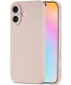 Apple iPhone 16 Hoesje met Camera Bescherming Dun TPU Back Cover Roze