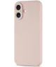 Apple iPhone 16 Hoesje met Camera Bescherming Dun TPU Back Cover Roze