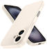 Apple iPhone 16 Hoesje met Camera Bescherming Dun TPU Back Cover Beige afbeelding 3