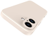 Apple iPhone 16 Hoesje met Camera Bescherming Dun TPU Back Cover Beige afbeelding 6