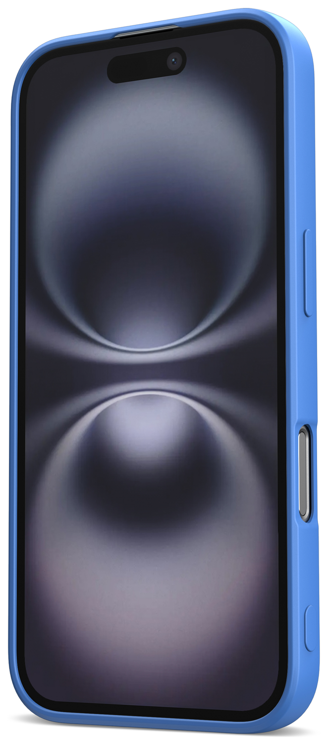 Apple iPhone 16 Hoesje met Camera Bescherming Dun TPU Back Cover Blauw afbeelding 7