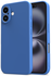 Apple iPhone 16 Hoesje met Camera Bescherming Dun TPU Back Cover Blauw