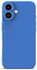 Apple iPhone 16 Hoesje met Camera Bescherming Dun TPU Back Cover Blauw afbeelding 2