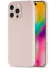 Apple iPhone 16 Pro Hoesje met Camera Bescherming Dun TPU Back Cover Roze