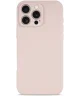 Apple iPhone 16 Pro Hoesje met Camera Bescherming Dun TPU Back Cover Roze