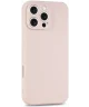 Apple iPhone 16 Pro Hoesje met Camera Bescherming Dun TPU Back Cover Roze