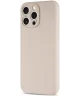 Apple iPhone 16 Pro Hoesje met Camera Bescherming Dun TPU Back Cover Beige