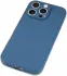 Apple iPhone 16 Pro Hoesje met Camera Bescherming Dun TPU Back Cover Blauw afbeelding 4
