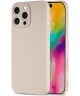 Apple iPhone 16 Pro Max Hoesje met Camera Bescherming Dun TPU Back Cover Beige