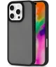 Apple iPhone 16 Pro Hoesje Back Cover Matte Zwart