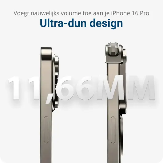 Apple iPhone 16 Pro Hoesje Metal Corner Frame Case MagSafe Titanium afbeelding 3
