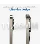 Apple iPhone 16 Pro Max Hoesje Metal Corner Frame Case MagSafe Titanium