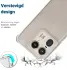 Motorola Edge 50 Hoesje Schokbestendig en Dun TPU Back Cover Transparant afbeelding 2