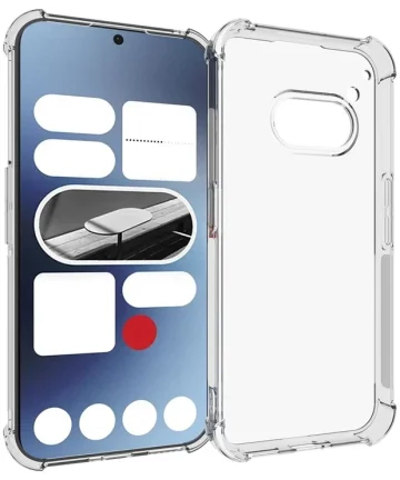 Nothing Phone (2a) / (2a) Plus Hoesje Schokbestendig Dun TPU Transparant Hoesjes