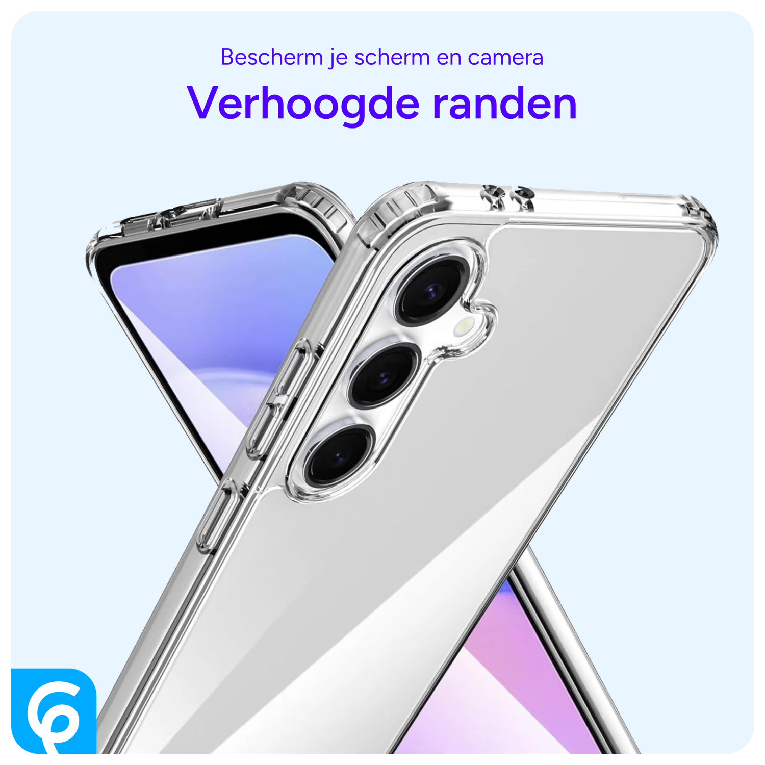 Samsung Galaxy A16 Hoesje Dun TPU Back Cover Transparant afbeelding 2
